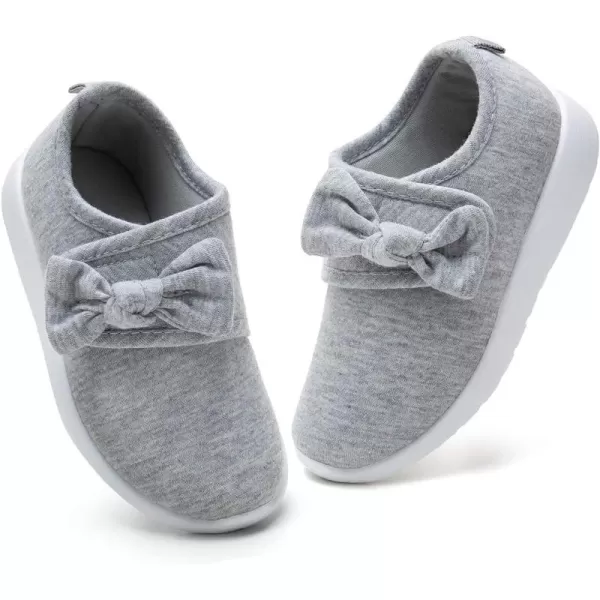 nerteo Toddler Girl Shoes Lightweight Slip On Sneakers for Kids