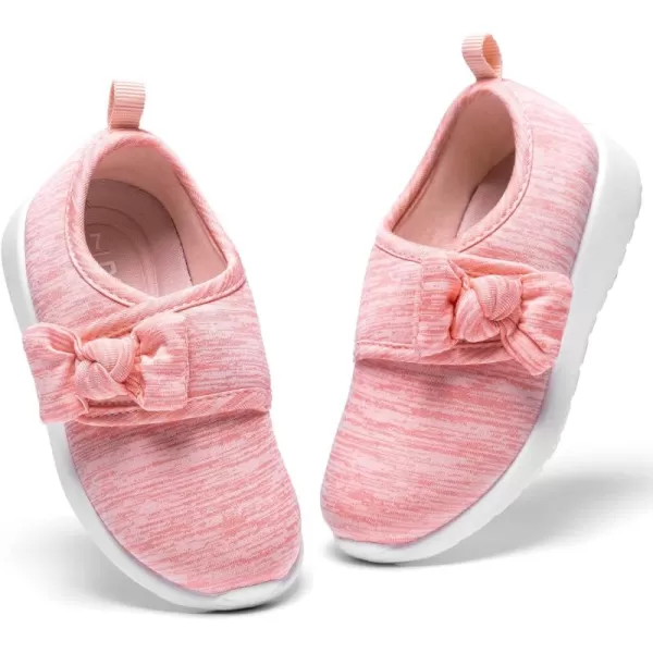 nerteo Toddler Girl Shoes Lightweight Slip On Sneakers for Kids