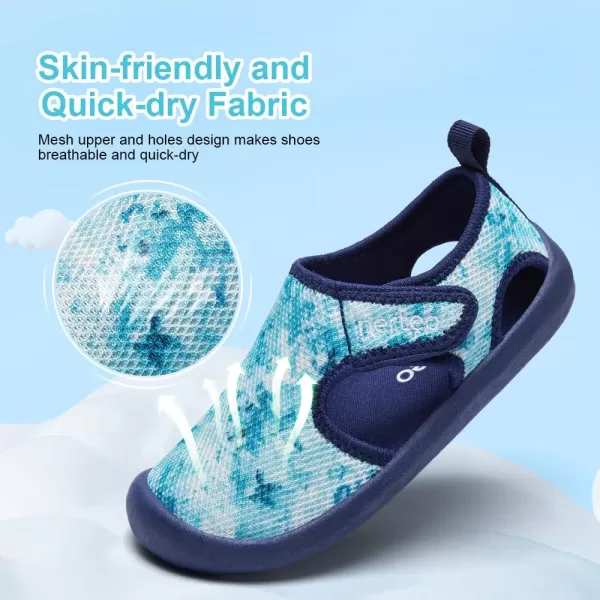 nerteo Boys Girls Cute Aquatic Water Shoes &amp; Beach, Swim, Pool, Water Park &amp; Toddler/Little Kid
