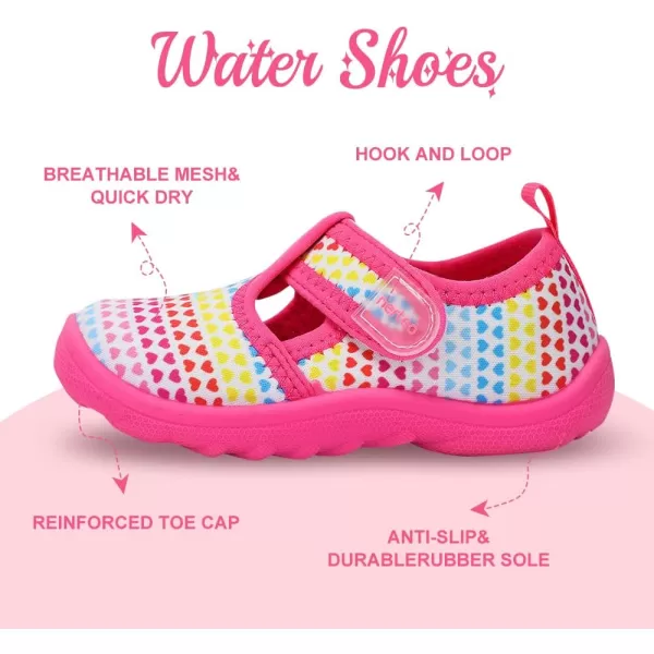 nerteo Boys Girls Cute Aquatic Water Shoes &amp; Beach, Swim, Pool, Water Park &amp; Toddler/Little Kid