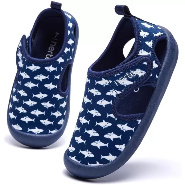 nerteo Boys Girls Cute Aquatic Water Shoes &amp; Beach, Swim, Pool, Water Park &amp; Toddler/Little Kid