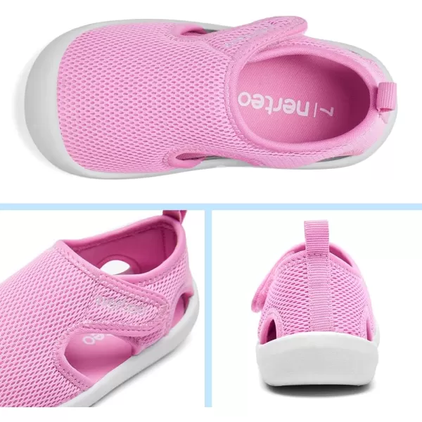 nerteo Boys Girls Cute Aquatic Water Shoes &amp; Beach, Swim, Pool, Water Park &amp; Toddler/Little Kid