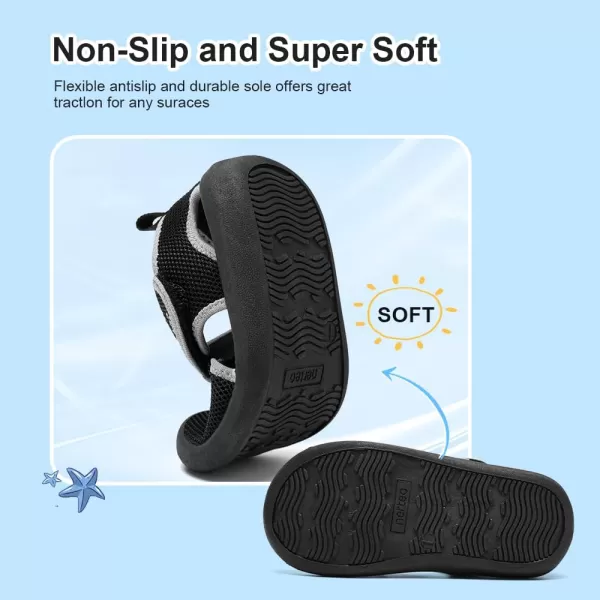 nerteo Boys Girls Cute Aquatic Water Shoes &amp; Beach, Swim, Pool, Water Park &amp; Toddler/Little Kid