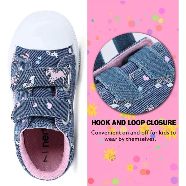 nerteo Toddler Boys &amp; Girls Shoes Kids Canvas Sneakers