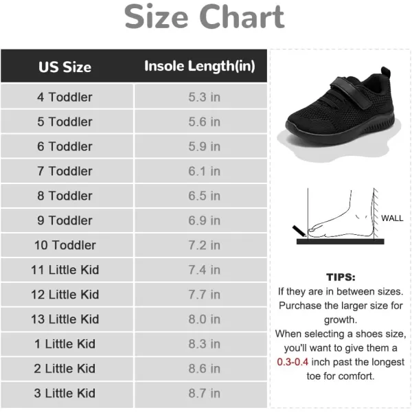 nerteo Toddler/Little Kid Boys Girls Shoes Running/Walking Sports Sneakers