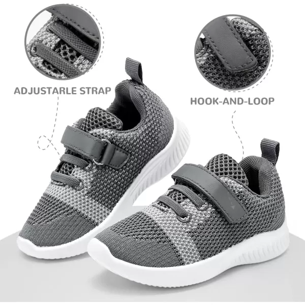 nerteo Toddler/Little Kid Boys Girls Shoes Running/Walking Sports Sneakers