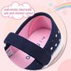 imagenerteo Toddler Shoes Girls Mary Jane Canvas Flat SneakersNavy