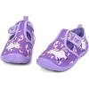 imagenerteo Boys Girls Cute Aquatic Water Shoes ampamp Beach Swim Pool Water Park ampamp ToddlerLittle KidPurpleRainbowUnicorn