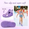 imagenerteo Boys Girls Cute Aquatic Water Shoes ampamp Beach Swim Pool Water Park ampamp ToddlerLittle KidPurpleRainbowUnicorn