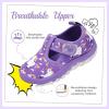 imagenerteo Boys Girls Cute Aquatic Water Shoes ampamp Beach Swim Pool Water Park ampamp ToddlerLittle KidPurpleRainbowUnicorn
