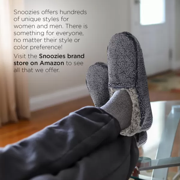 Snoozies Mens Corduroy Slippers Slippers for Men | Mens House Slippers | Fuzzy Slippers with Soft Soles
