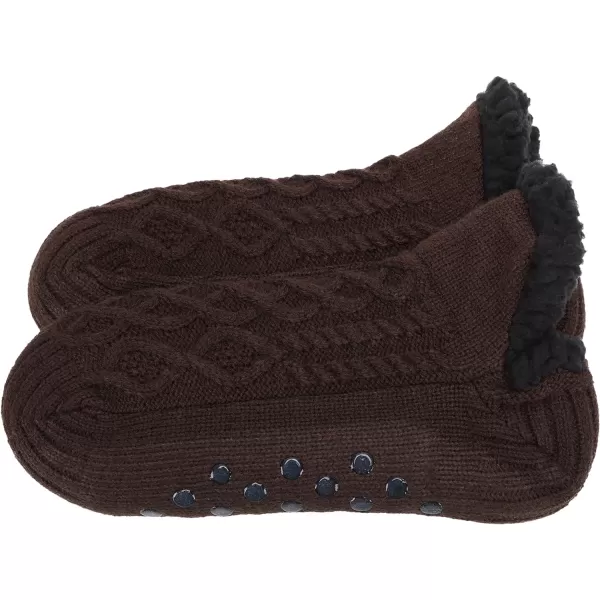Snoozies Men's Microcrew Sherpa Socks