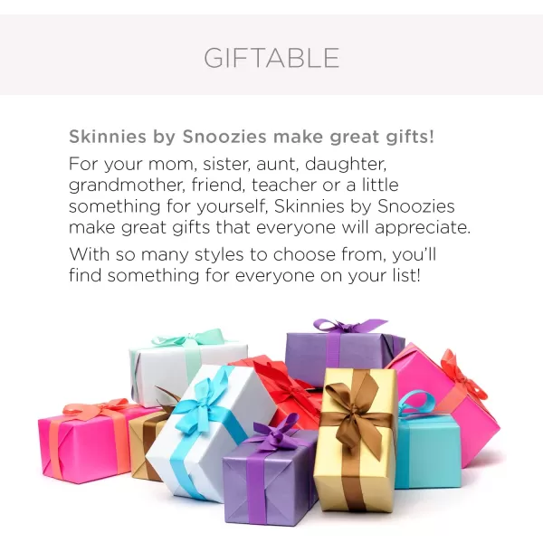 Snoozies Skinnies Slipper Socks &amp; Travel Pouch – Non Slip Socks, Foldable Slippers for Women with Travel Pouch - Splashed Paint