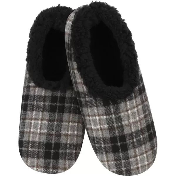 Snoozies Mens Flannel Plaid