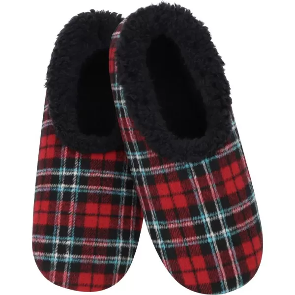 Snoozies Mens Flannel Plaid