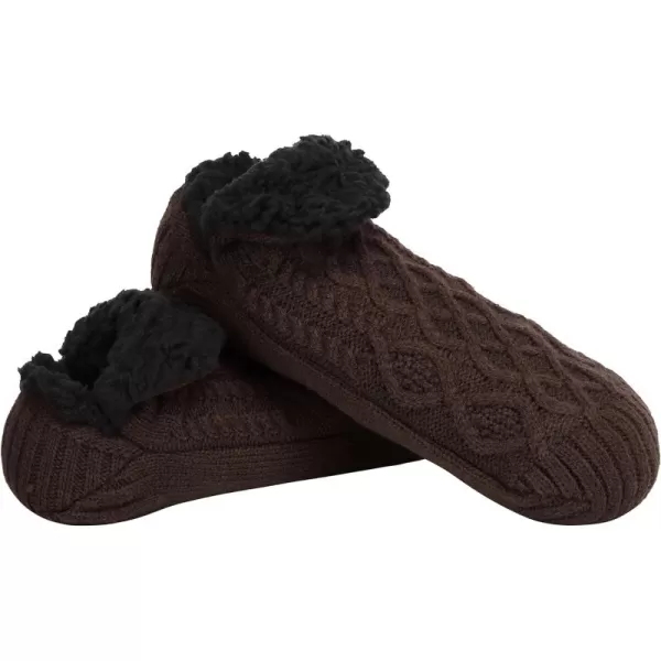 Snoozies Men's Microcrew Sherpa Socks