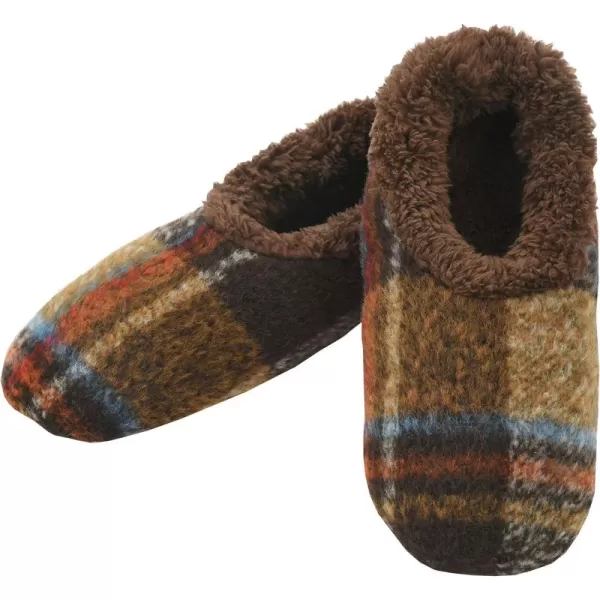 Snoozies Mens Slippers - Slippers for Men - House Slippers for Men - Men's Slippers - Mens House Slippers - Plaids of Bold