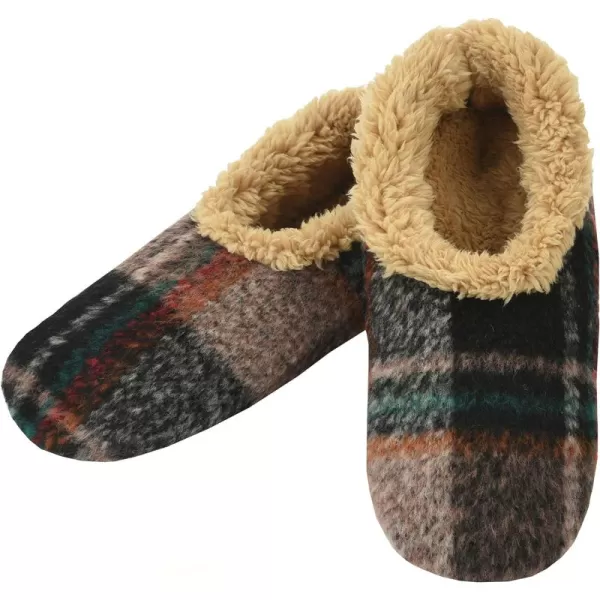 Snoozies Mens Slippers - Slippers for Men - House Slippers for Men - Men's Slippers - Mens House Slippers - Plaids of Bold