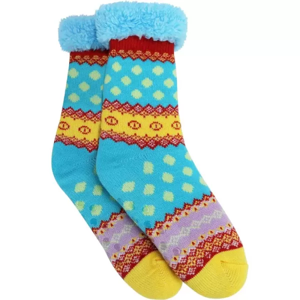 Snoozies Women's Happy Family Sherpa Socks