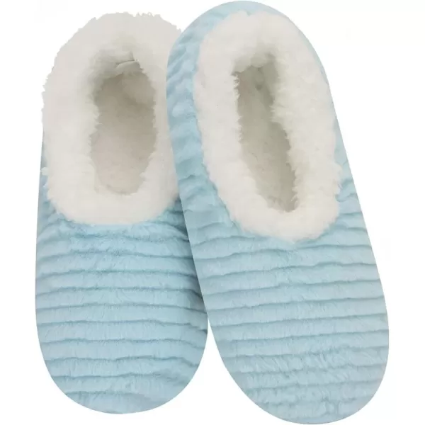 Snoozies Women's Layered Fur Slippers S-M Muliple Designs!