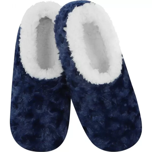 Snoozies Womens Slipper Socks - Cozy Slippers for Women - Fuzzy House Slippers for Indoor Use - Soft Sole Slippers - Roses in Bloom