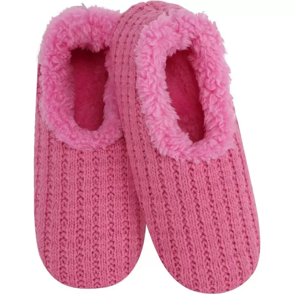 Snoozies Womens Slipper Socks - Keep Me In Stitches - Slippers for Women - Fuzzy House Slippers