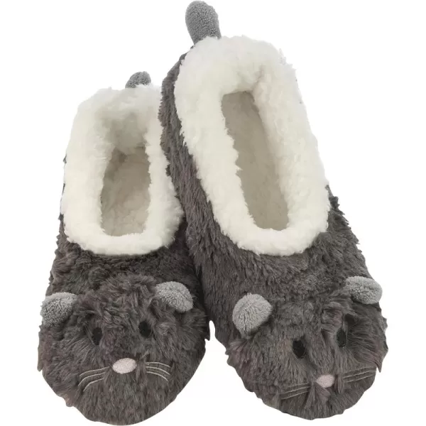 Snoozies Womens Slippers - Animal Furry Foot Pals