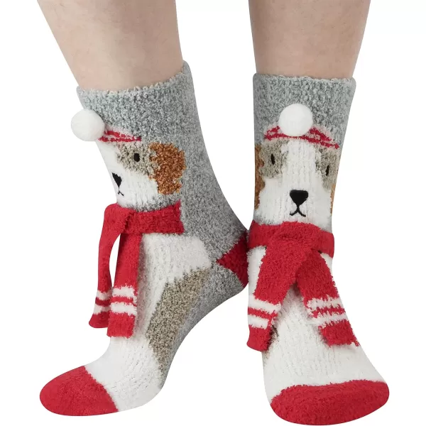 Snoozies Cozy Winter Critter Women's Socks!