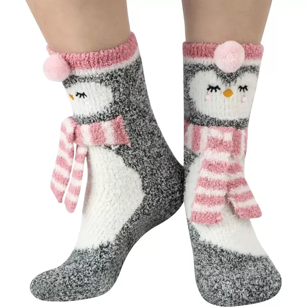 Snoozies Cozy Winter Critter Women's Socks!