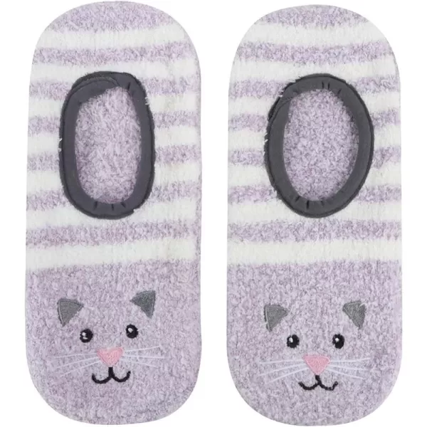 Snoozies Womens Mary Jane Fuzzy Animal Socks