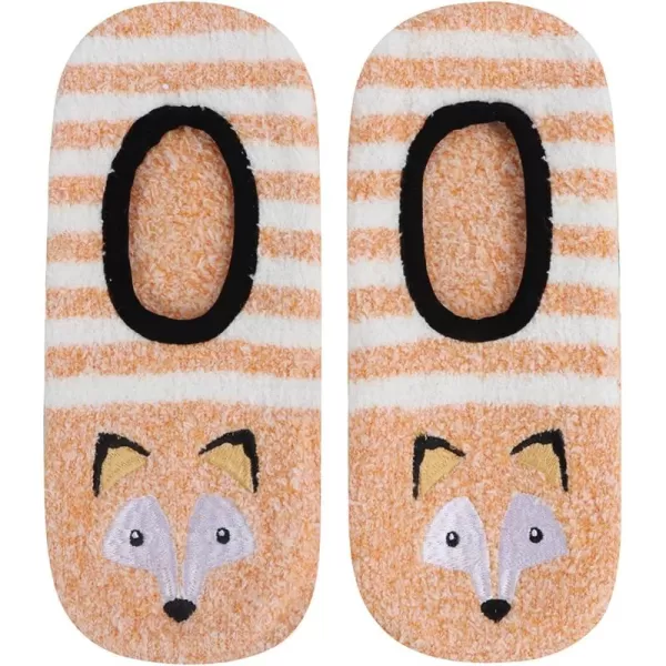 Snoozies Womens Mary Jane Fuzzy Animal Socks
