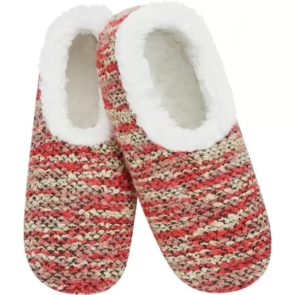 Snoozies Womens Textured Tweed