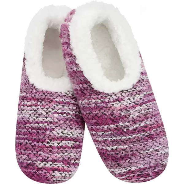 Snoozies Womens Textured Tweed