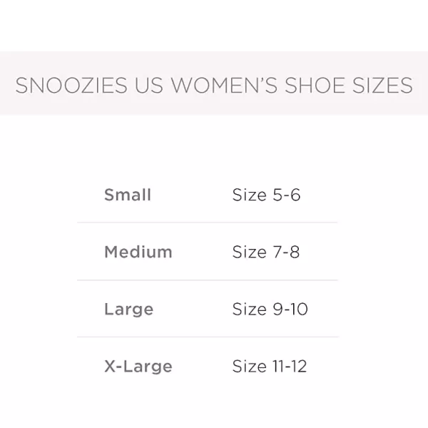 Womens Chevron Scuff Size
