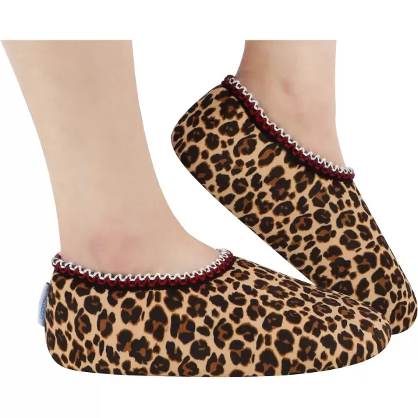 Womens Leopard Slippet
