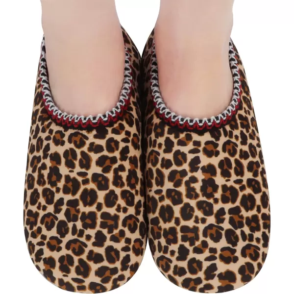 Womens Leopard Slippet