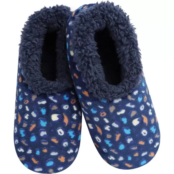 Snoozies Rich Velour Slipper Socks - Womens Slippers - Womens House Slippers - Fuzzy Slippers
