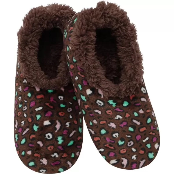 Snoozies Rich Velour Slipper Socks - Womens Slippers - Womens House Slippers - Fuzzy Slippers