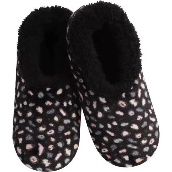 Snoozies Rich Velour Slipper Socks - Womens Slippers - Womens House Slippers - Fuzzy Slippers