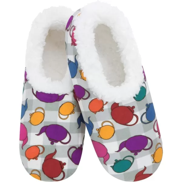 Snoozies Womens 2G Furry Nice Cozy Sherpa Non Skid Slipper Socks