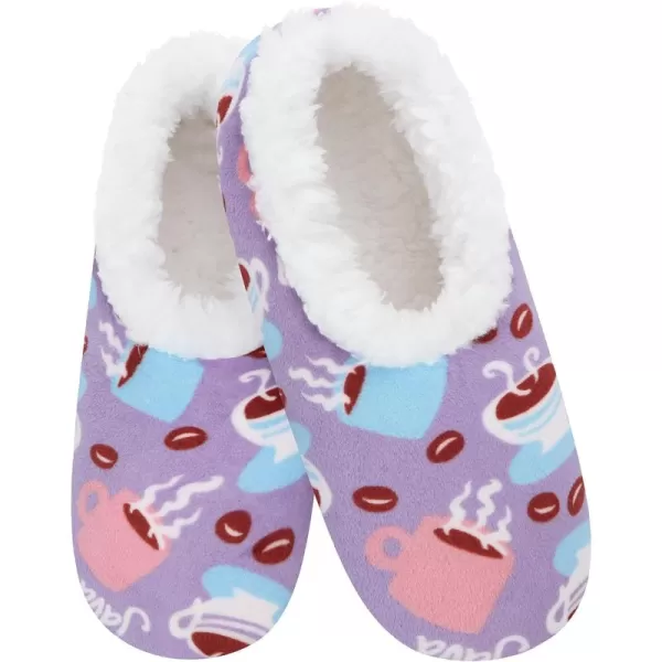 Snoozies Womens 2G Furry Nice Cozy Sherpa Non Skid Slipper Socks