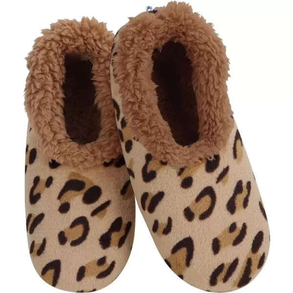 Snoozies Womens Slipper Socks - Cozy Slippers for Women - Fuzzy House Slippers for Indoor Use - Soft Sole Slippers - Animal Fur