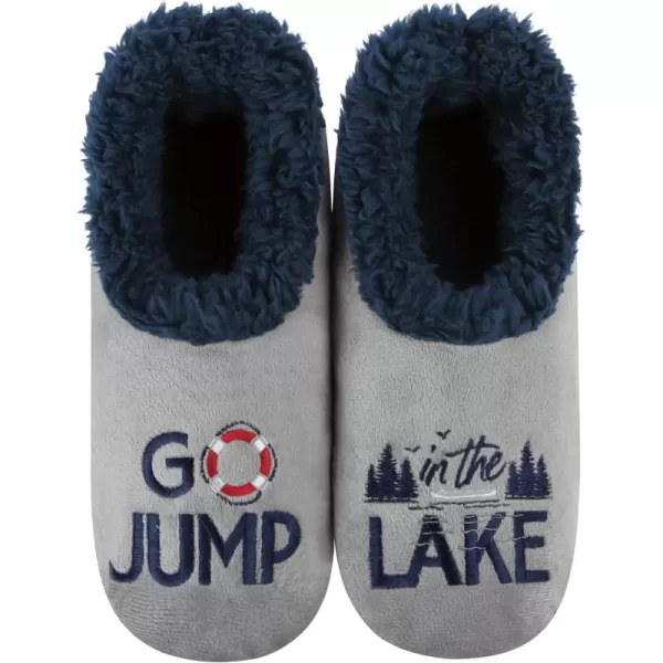 Snoozies Mens Pairables - Mens Slippers - House Slippers for Men - Camping