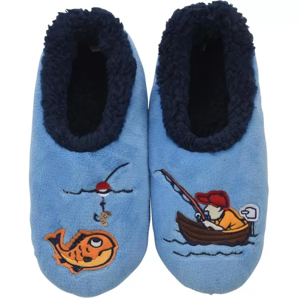 Snoozies Mens Pairables - Mens Slippers - House Slippers for Men - Camping