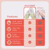imageSnoozies Skinnies Foot Coverings for Women  NonSlip Foot Coverng with Lightweight and Soft Sherpa Lining  Foldable TravelButterfly Garden