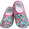 imageSnoozies Skinnies Foot Coverings for Women  NonSlip Foot Coverng with Lightweight and Soft Sherpa Lining  Foldable TravelCardinals