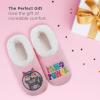imageSnoozies Pairable Slipper Socks  Funny House Slippers for Women NonSlip Fuzzy Slipper SocksPaw Power