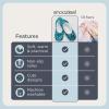 imageSnoozies Ballerina Bling Metallic Shine Women Slippers  Sequin Socks with GrippersBlue