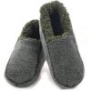 imageSnoozies Mens Two Tone Fleece Lined Slippers  Comfortable Slippers for Men  Two TonesGreen