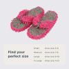 imageSnoozies Fuzzy Flip Flop Pedicure Slippers for Women Indoor Washable Fluffy Thong Slippers Comfortable Open Toe House Slippers NonSkid Sole Spa GiftsHt Pink